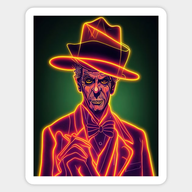 Arsene Lupin Hallowe T-Shirt Sticker by ComicsFactory